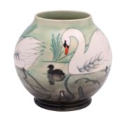 A Moorcroft pottery limited edition vase,