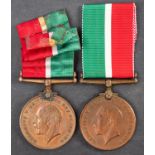 Two WWI Mercantile Marine Medals,
