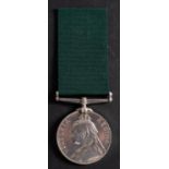 A Victorian Volunter Long Service Medal, unnamed.