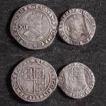A James I Shilling and sixpence (2).