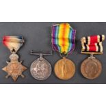 A WWI group of four to 'J9992 A E Brailey AB RN', 1914-15 Star, War Medal ,