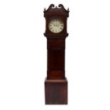 John Spier, Newton Stewart, a Scottish mahogany longcase clock,
