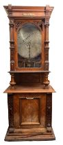 A Victorian walnut coin operated 19" Polyphon,