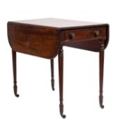 A Regency mahogany Pembroke table, in the Gillows manner,