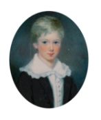 WITHDRAWN British School , circa 1820 Portrait of a boy, head and shoulders,