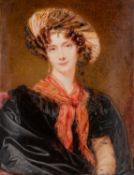 WITHDRAWN Sir William Charles Ross (British, 1794 -1860) Mrs Johnstone, half-length,