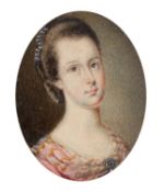 WITHDRAWN British School, circa 1770 Portrait of a lady, head and shoulders,