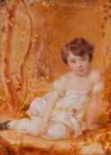 WITHDRAWN Simon-Jacques Rochard (French,1788-1872) Portrait of Byron Rowles, as a child,