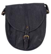 Mulberry, A black leather Dispatch bag.