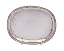 An Elizabeth II silver goblet, Garrard & Co Ltd, London 1977, with Jubilee mark,