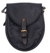 Mulberry, A black leather Dispatch bag.