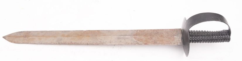 A 19th century naval boarding cutlass, maker Osborn & Gundry,