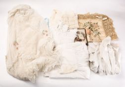 A group of five early 20th century christening gowns,