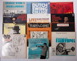 Twelve LPs: Six Humphrey Littleton (one with Buck Clayton), others by Max Collie, Alex Welsh,