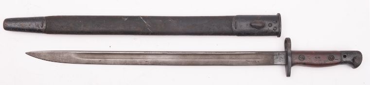 A WWI period British 1907 pattern bayonet,