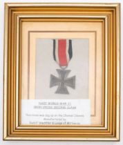 A WWII Iron Cross 2nd Class,