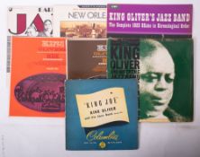 Seven LPs: King Oliver - including a 10” LP,