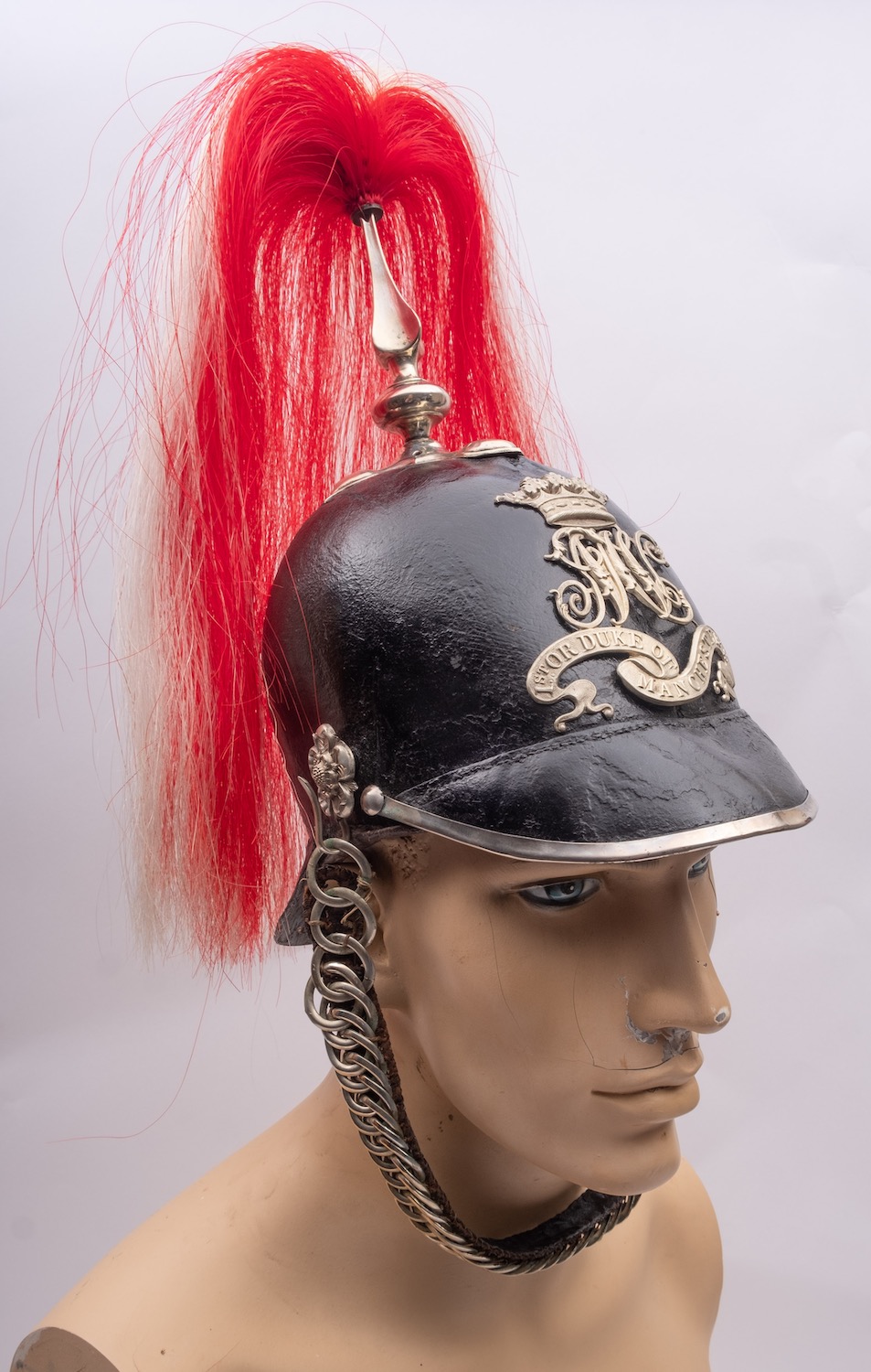 A 1st Duke of Manchester's Cavalry Troopers helmet,
