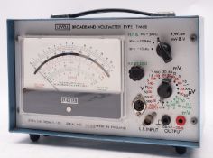 A Levell Electronics Ltd Broadband Voltmeter Type TM6B, serial number 7033.