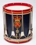 XLII Brigade, Royal Field Artillery George V regimental side drum,