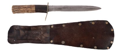 A WWII period Finish Hunting/Fighting Knife,