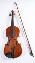 A German violin labelled Mach Joannes Baptist Havelar, fecit Wien Anno 1927,