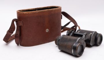 A pair of Carl Zeiss Jena Deltrintem 8 x 30 binoculars, serial number 1254096,