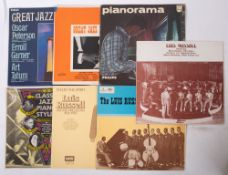 Seven LPs: three by Luis Russell and four Jazz Piano Compilations