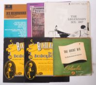 Six LPs by Bix Beiderbecke including 'The Great Bix' 10” LP (some early issues)