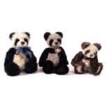 A group of three Charlie Bears after designs by Isabelle Lee, 'Jai Jai' ,