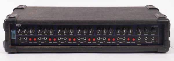 A Vox PA 200/6 six channel amplifier,