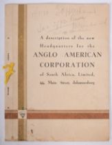 'A Description For The New Headquarters for The Anglo, American Corporation of South Africa,
