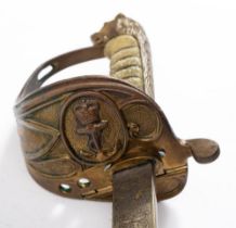 An Elizabeth II Royal Navy Regulation pattern Officer's Sword, maker Wilkinson Sword, London,