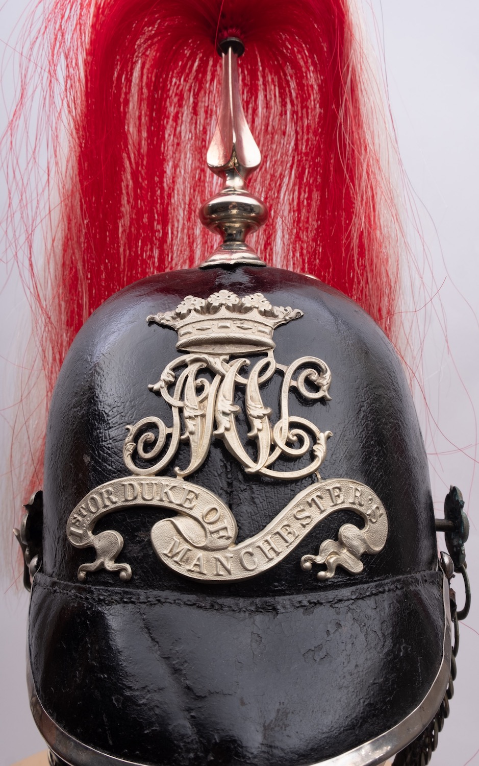 A 1st Duke of Manchester's Cavalry Troopers helmet, - Image 3 of 4