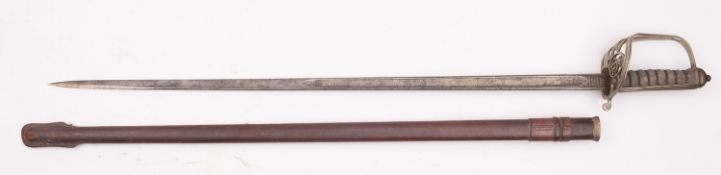 A George V Medical Officer's sword, maker Army & Navy,