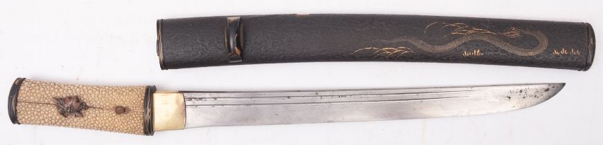 A Japanese tanto, unsigned,