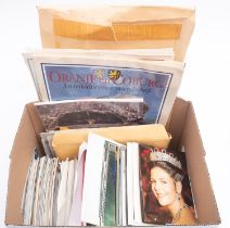 An accumulation of mid 20th century and later postcards of British and Foreign Royalty and related