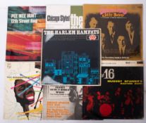 Seven LPs: Mugsy Spanier (2),Harlem Hamfats, The Original Dixieland Jazz Band,