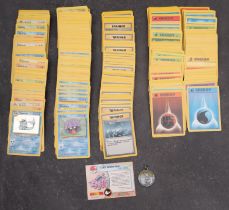 A collection of over 350 loose Pokemon cards, comprising 162 Pokemon character cards,