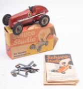 Schuco Studio 1050 Mercedes Racing car, with leaflet and tools, boxed.