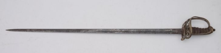 A George V Infantry Officer's dress sword,