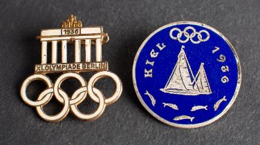 A 1936 Berlin Olympics Visitors Badge,