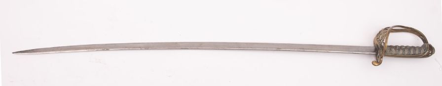 A 19th century East India Company Officer's sword,