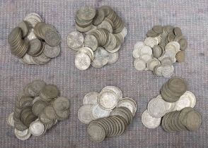 Approximately 2.1kg of pre 1947 silver.