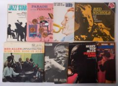 Six LPs: Thesaurus Of Classic Jazz Vols 1-4, Miff Mole's Molers,