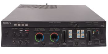 A Sony XV-C900 Video Multicolour Corrector, serial number 100240.