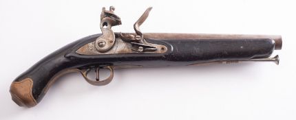 A 19th century-style flintlock pistol, , maker Tower, London,