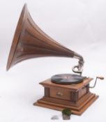 An early 20th Century HMV 'Monarch' Gramophone,