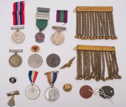 An Elizabeth II General Service medal with Malaya clasp to '4074654 Act.