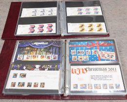 A collection of mainly Great British stamps and covers in two albums with a selection of decimal